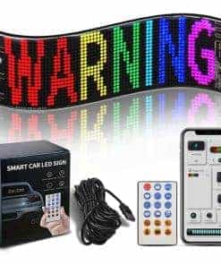 Luz de Ojos del Diablo para Autos, Pantalla de LED