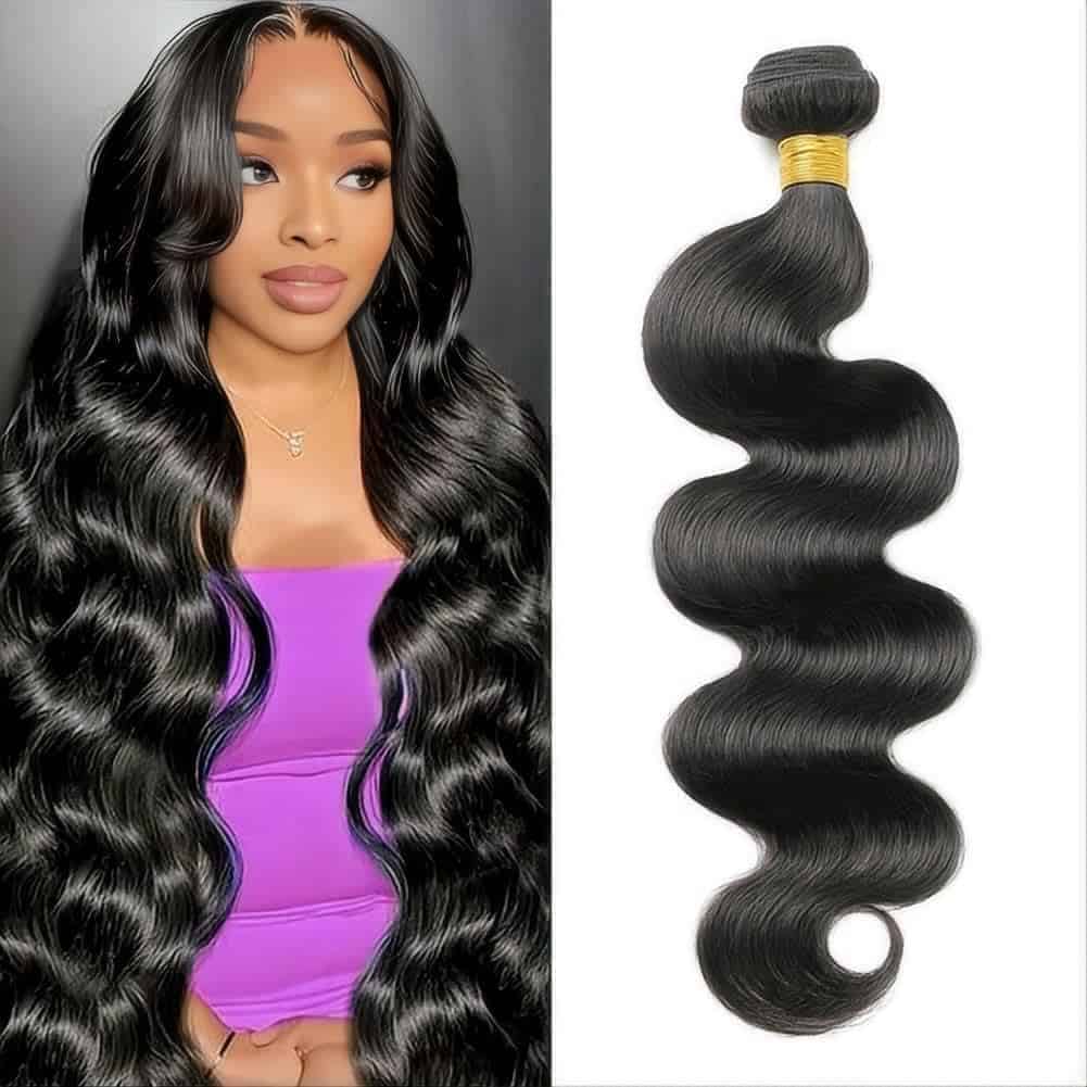 Aptatuse Body Wave Bundles Cabello Humano 26 Pulgadas 14A
