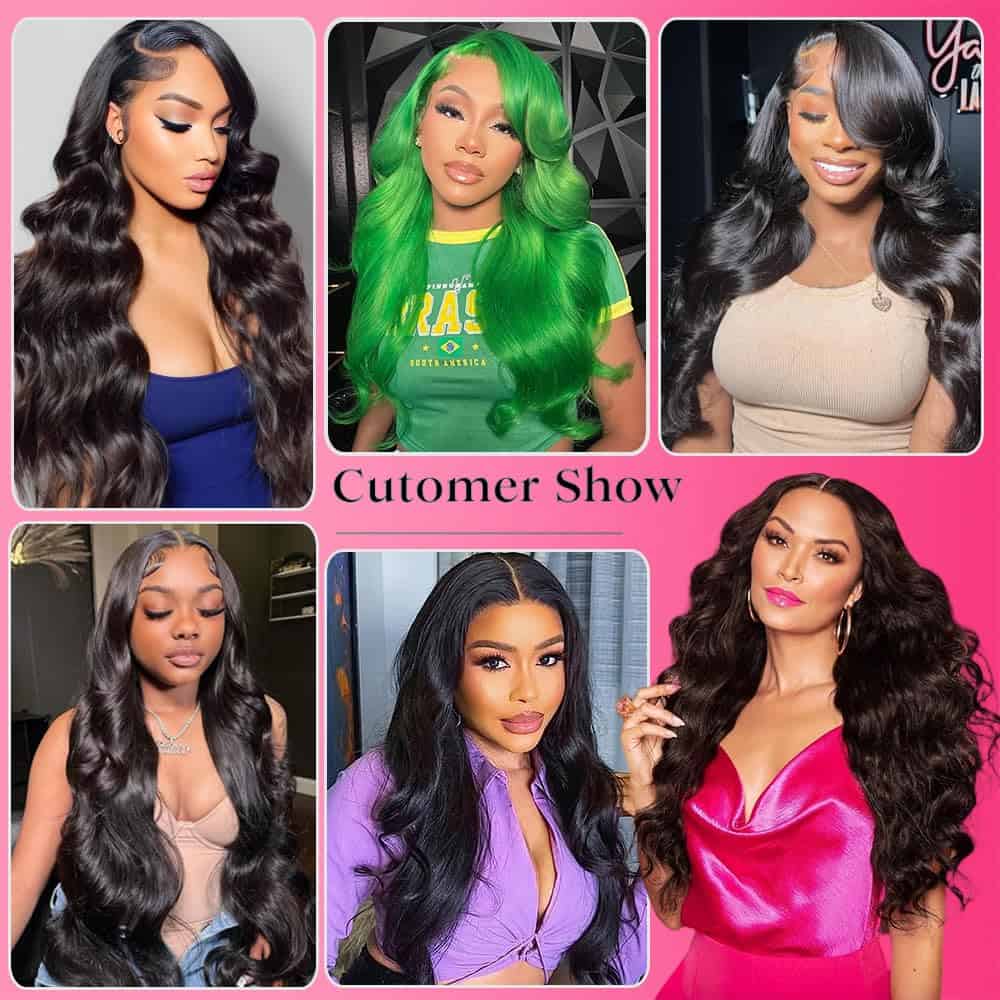 Aptatuse Body Wave Bundles Cabello Humano 26 Pulgadas 14A - Imagen 10