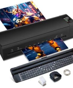 Máquina Laminadora A3, 13 Pulgadas 9 en 1 con Hojas de