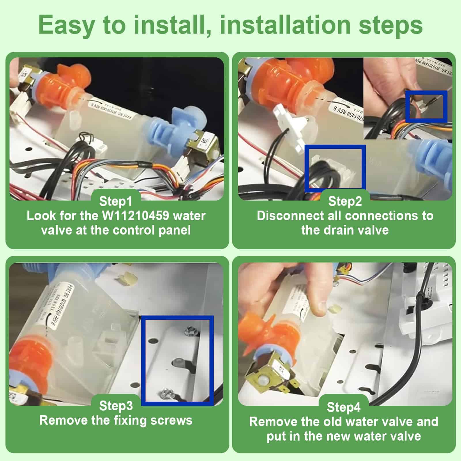 Válvula de entrada de agua para -lis Roper - Imagen 7