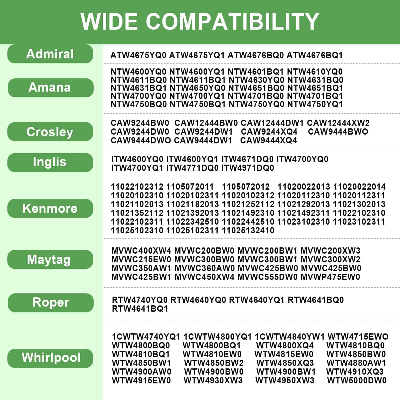 Válvula de entrada de agua W10683603 de repuesto para - Imagen 4