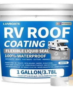 Recubrimiento para Techo de RV Blanco de 1 Galón, Sellador