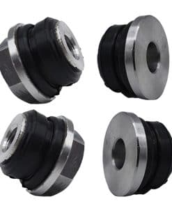 Kit de 4 piezas de bujes de cremallera y piñón compatible