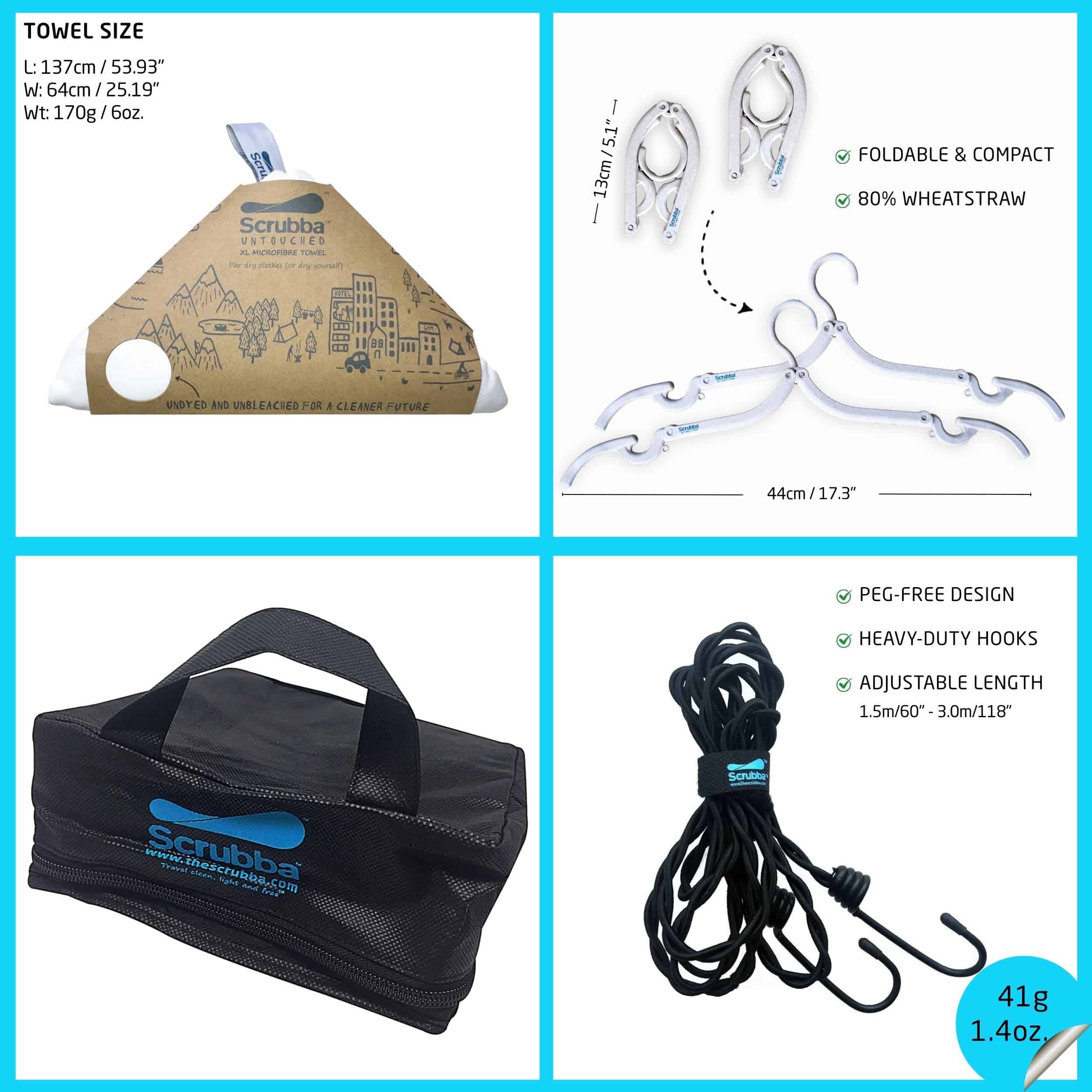 Kit de Lavado y Secado Scrubba Waterclear - Sistema - Imagen 7