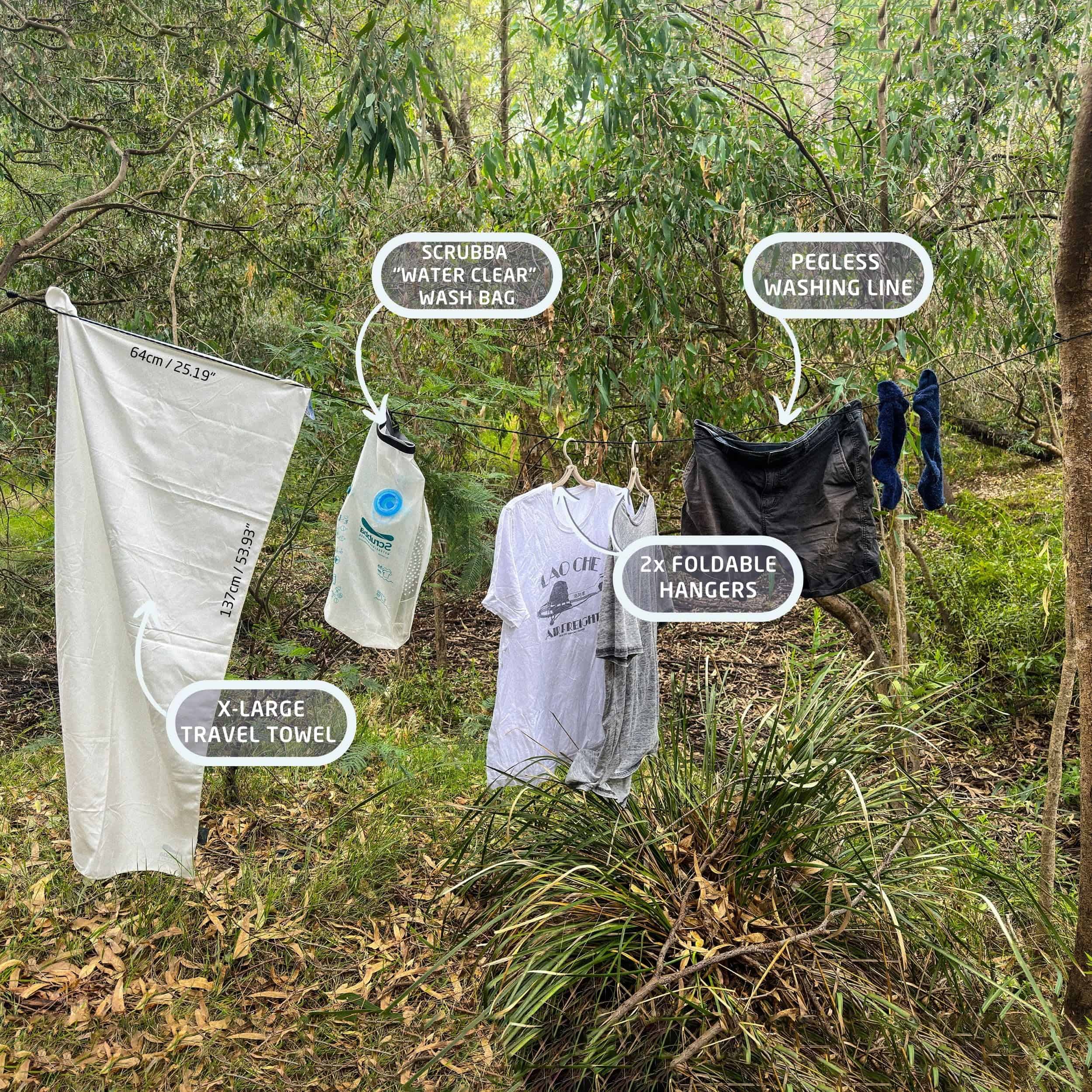 Kit de Lavado y Secado Scrubba Waterclear - Sistema - Imagen 6