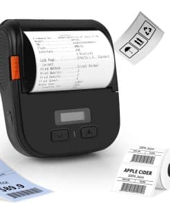 Máquina etiquetadora Bluetooth Rongta con cinta, impresora