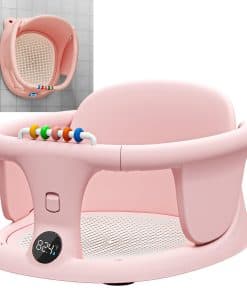 Asiento de Baño para Bebés Sentados Silla de Baño Portátil