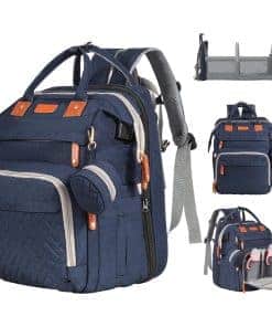 Mochila Cambiador de Pañales JOYCE para Bebé, con Estación