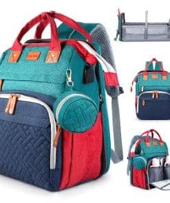 Bolsa de pañales JOYCE, con estación de cambio de pañales,