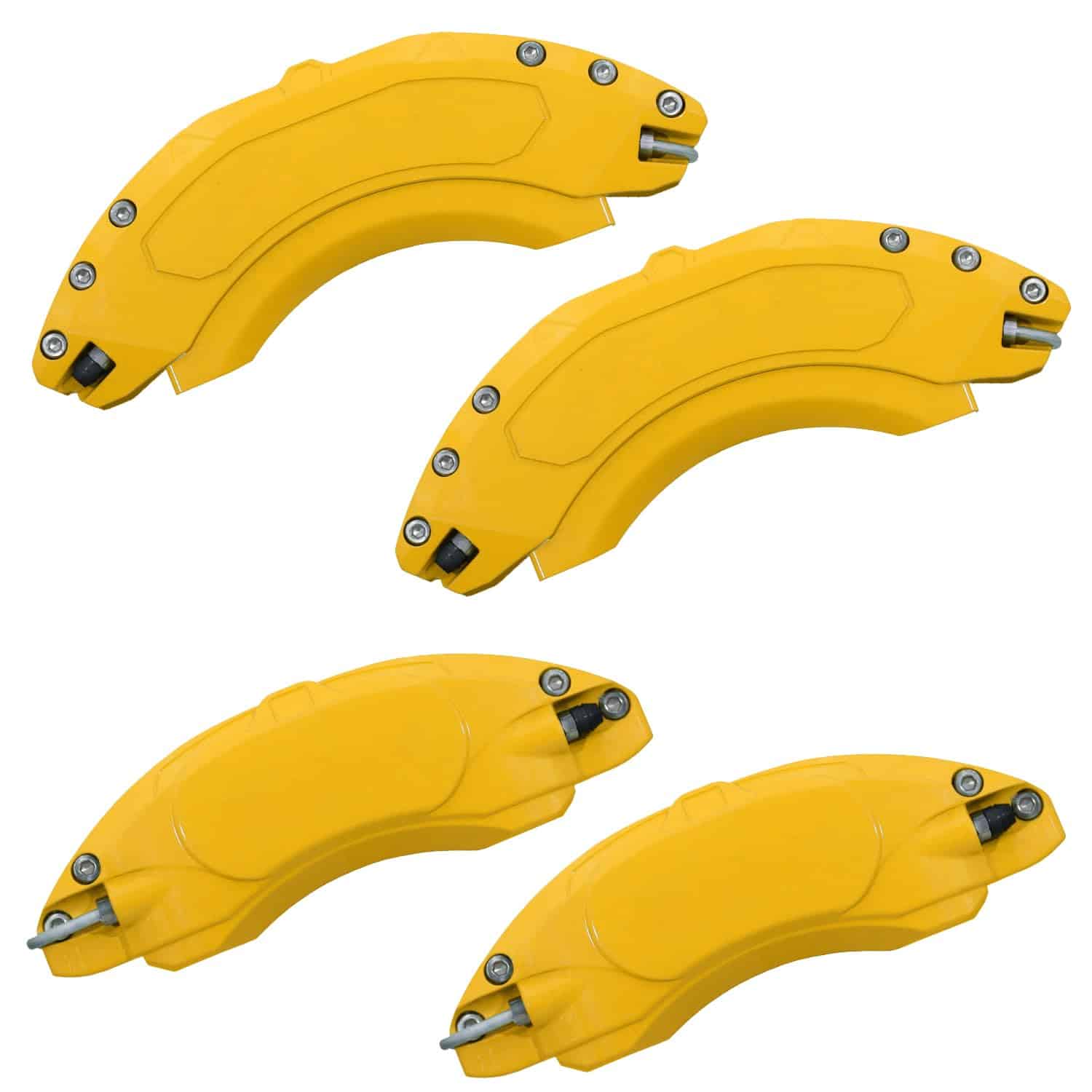 Cubiertas de Pinza de Freno de Disco de Aluminio Amarillo