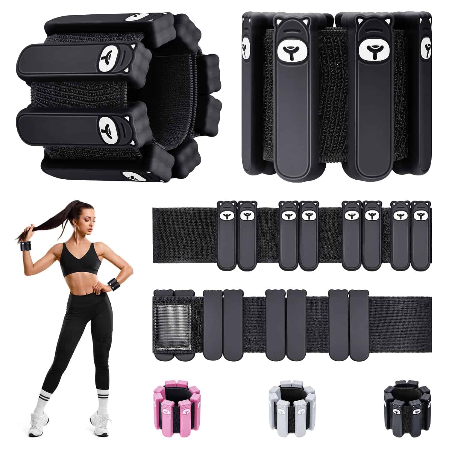 Conjunto de Pesas para Muñecas y Tobillos LMTrystFit,