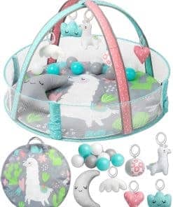 Gimnasio de Juego para Bebés TODDLETUFF, Alfombra de