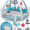Gimnasio de Juegos para Bebés TODDLETUFF, Alfombra de