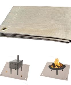 AWISEFULL Tapete para Fogata 24" x 32" Espesor Aumentado a