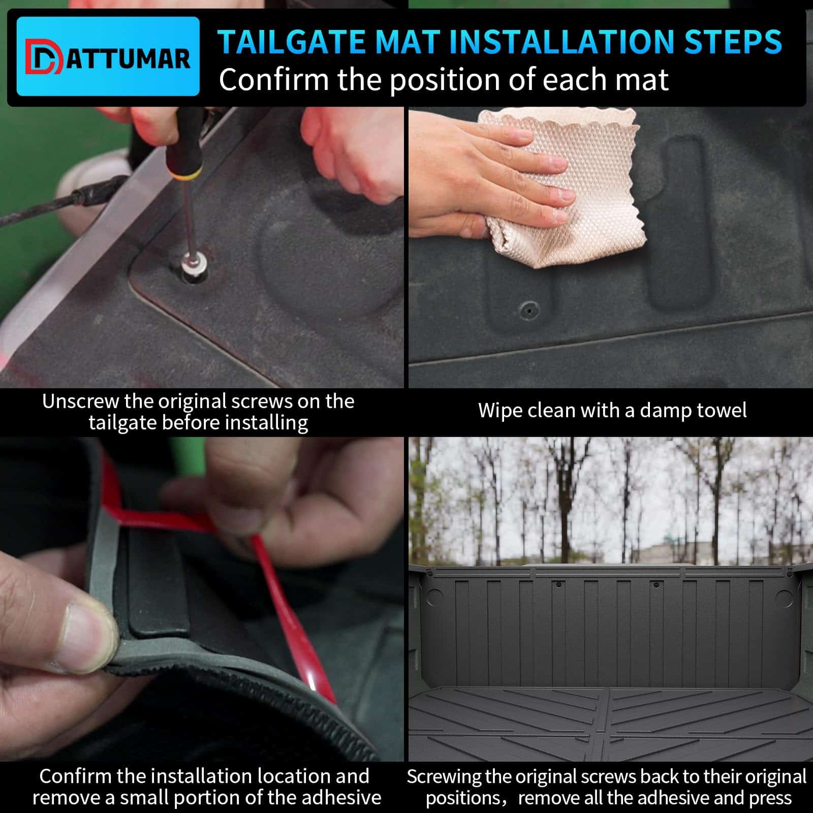 Alfombrilla para cama de camión y alfombrilla para portón - Imagen 5