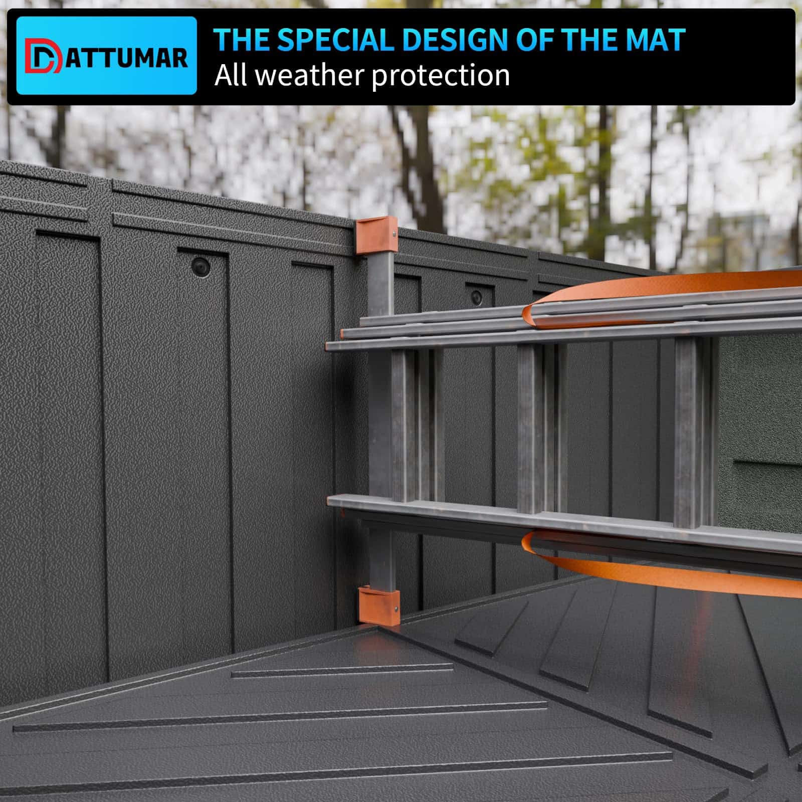 Alfombrilla para cama de camión y alfombrilla para portón - Imagen 7