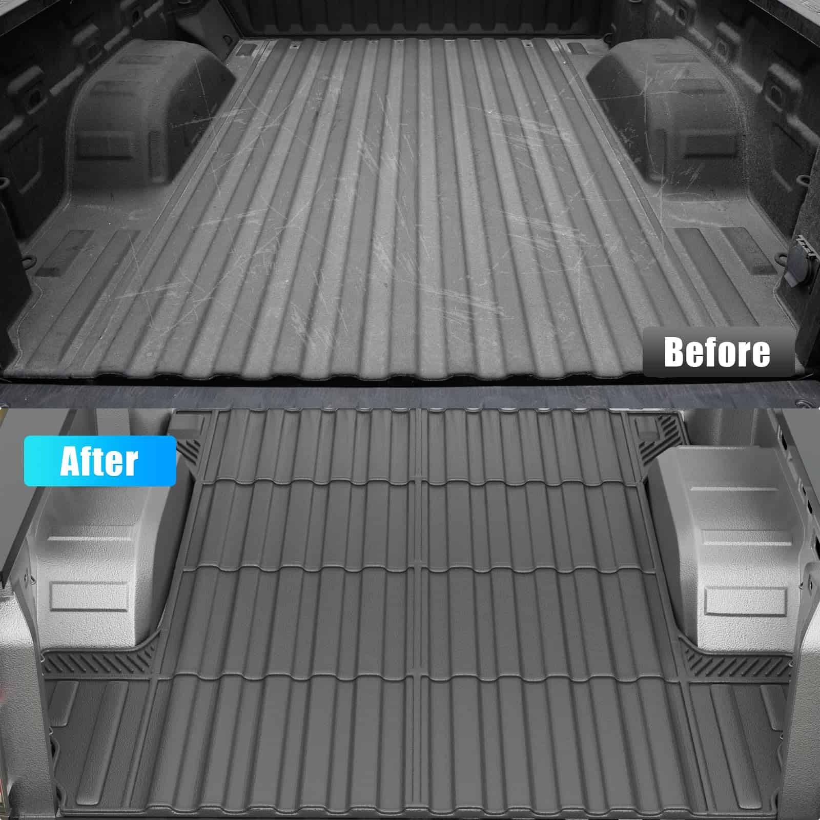 Tapete de cama de camioneta y tapete de portón trasero - Imagen 3