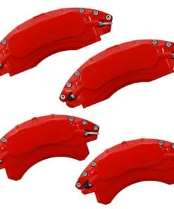 Cubiertas de Pinza de Freno Rojo de Aluminio AOOA para