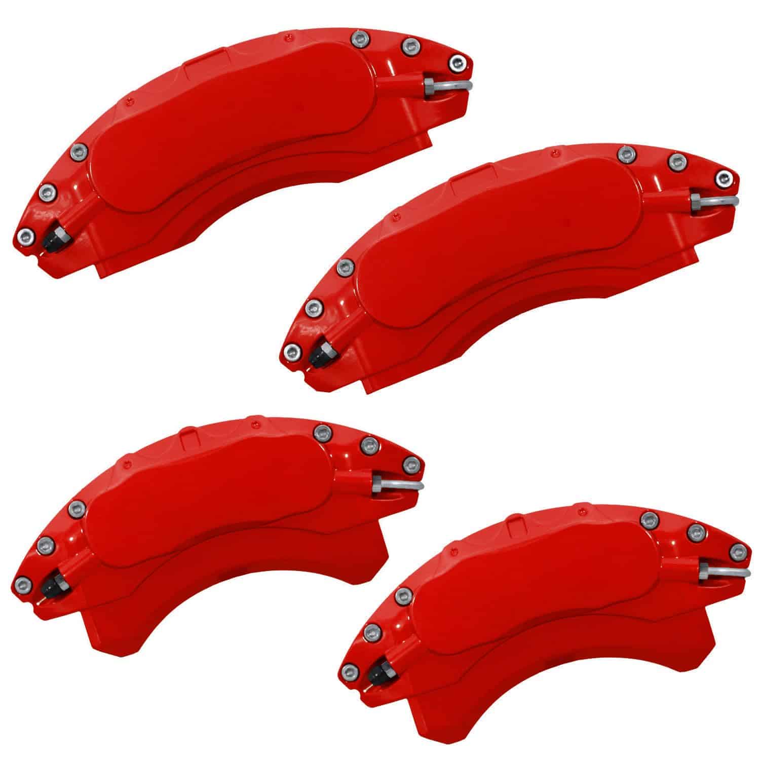 Cubiertas de Pinza de Freno Rojo de Aluminio AOOA para