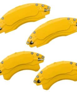 Cubiertas de pinzas amarillas de aluminio para frenos AOOA