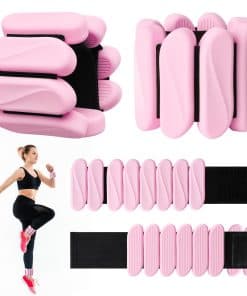 Pesas para Muñecas, Paquete de 2 Pesas -Rosa