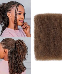 Cabello Humano Rizado Afro Kinkys Bulk - 100% Cabello