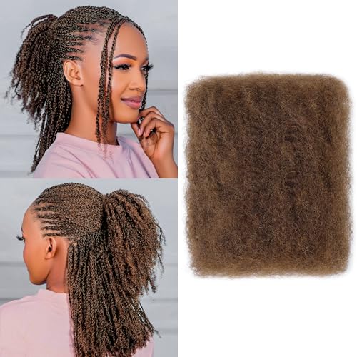 Cabello Afro Kinkys Bulk de Cabello Humano - 100% Cabello