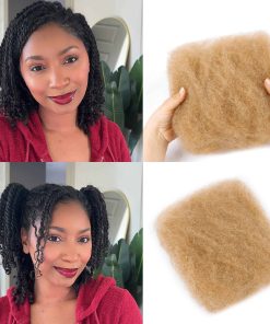 Cabello Humano Afro Kinkys Bulk - 100% Cabello -27#