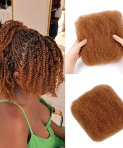 Cabello Humano Afro Kinkys Bulk - 100% Cabello -30#