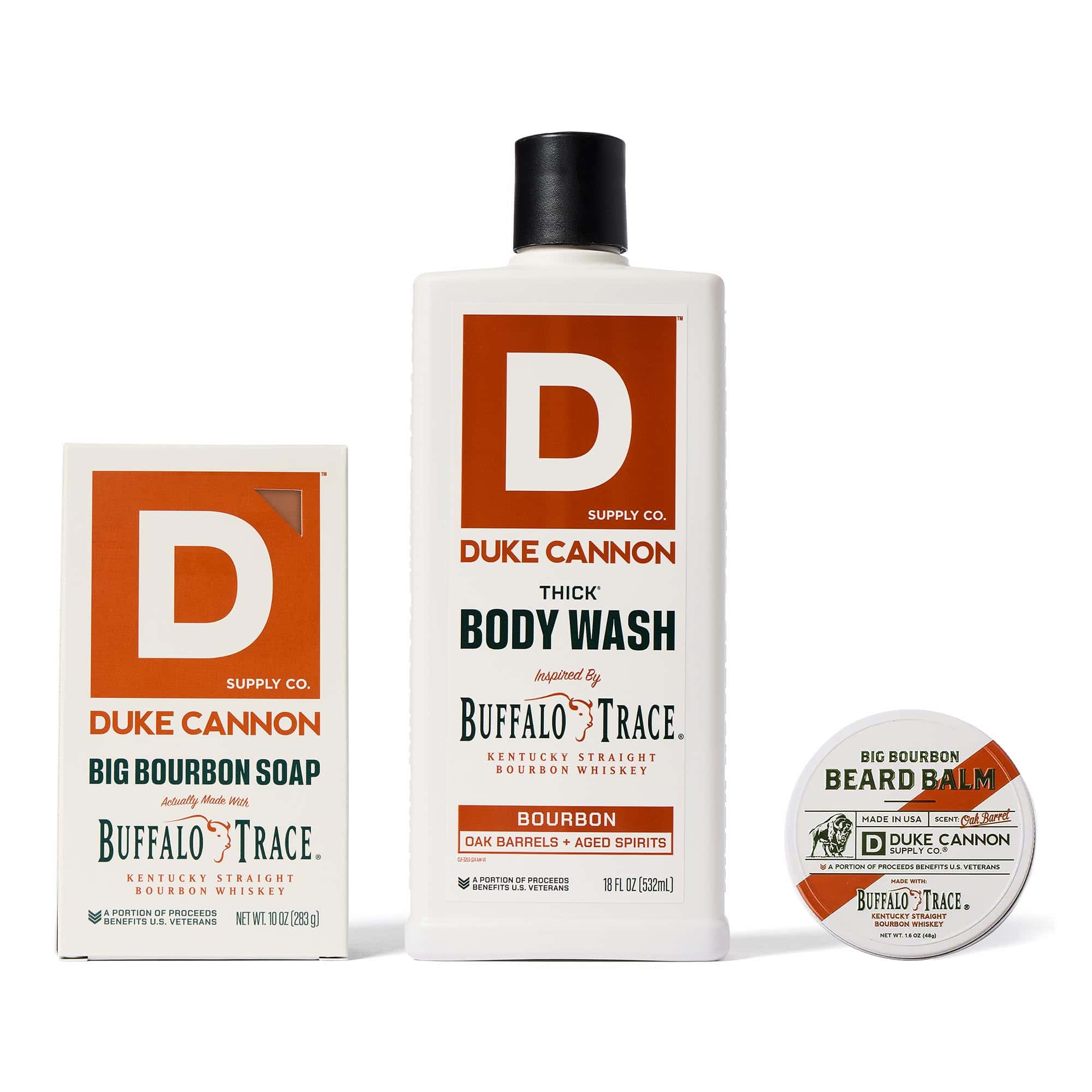 Paquete de Jabón de Bourbon, Gel de Baño y Bálsamo para