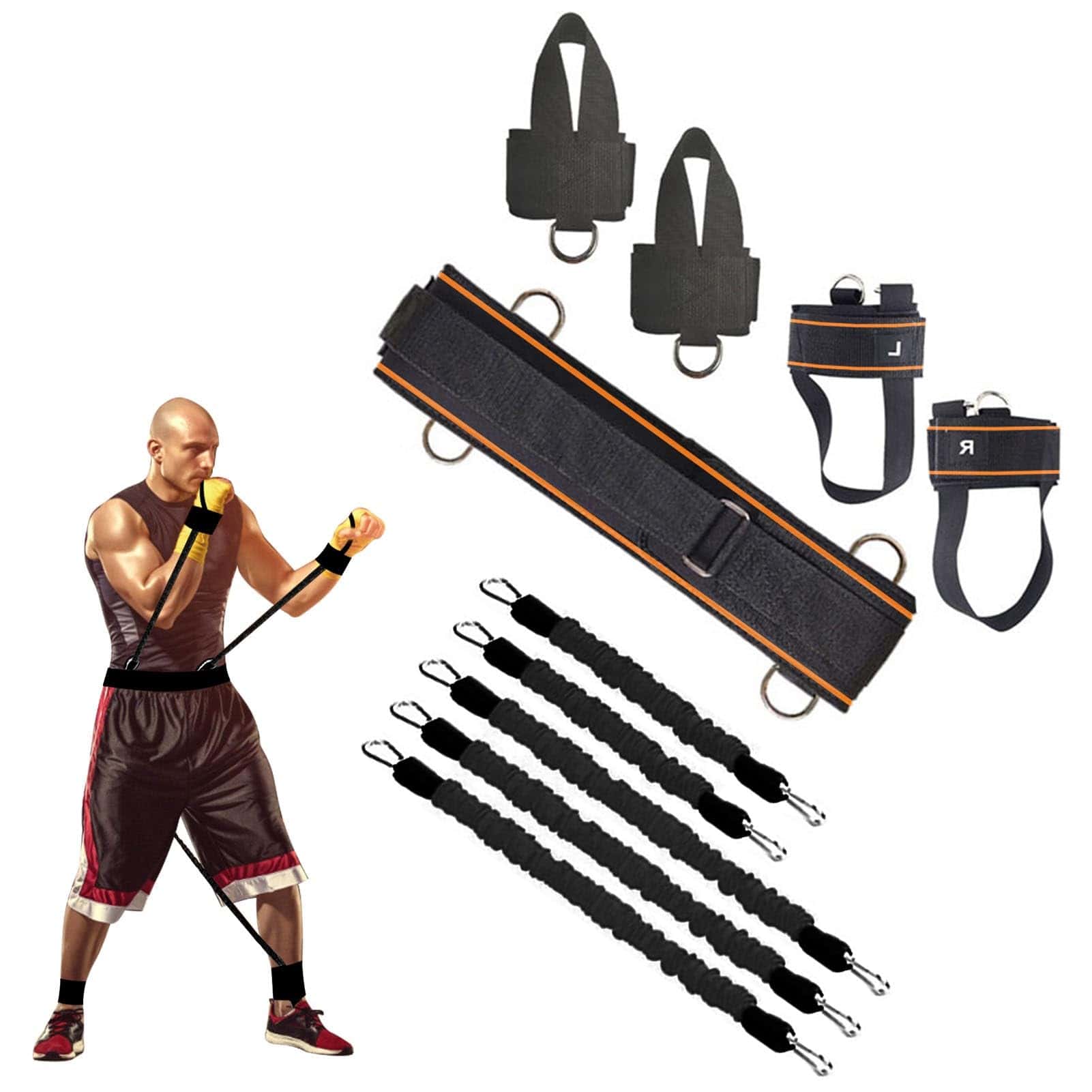 Conjunto de Bandas de Resistencia Boxing Ycendelion,