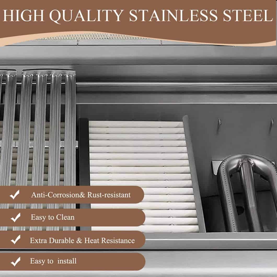 Rejilla de Cocina y Quemador de Acero Inoxidable Dongftai - Imagen 7