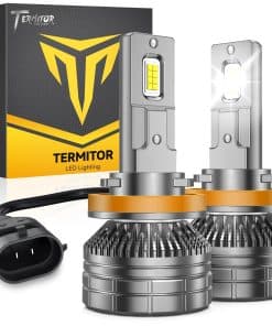 Bulbo Termitor H11/H8/H9, Vida útil de 60,000 horas, Brillo