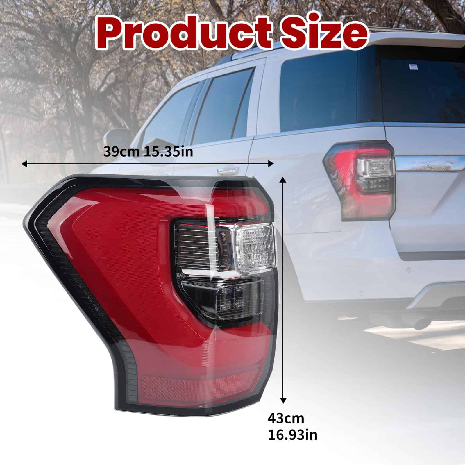 Faro Trasero LED y Halógeno Compatible con Ford Expedition - Imagen 6