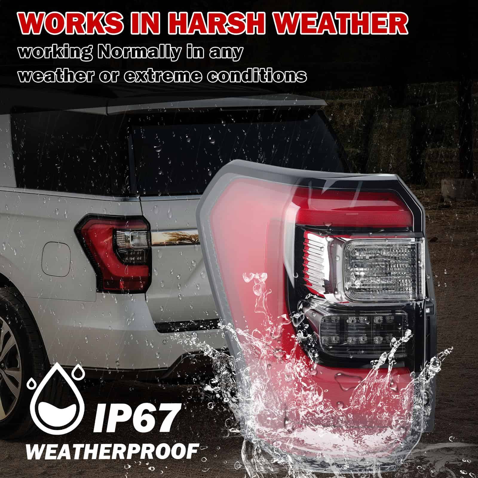 Faro Trasero LED y Halógeno Compatible con Ford Expedition - Imagen 5