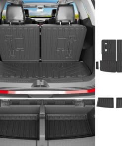 powoq 6&7 Seats Cargo Mat Compatible with 17-23 GMC Acadia