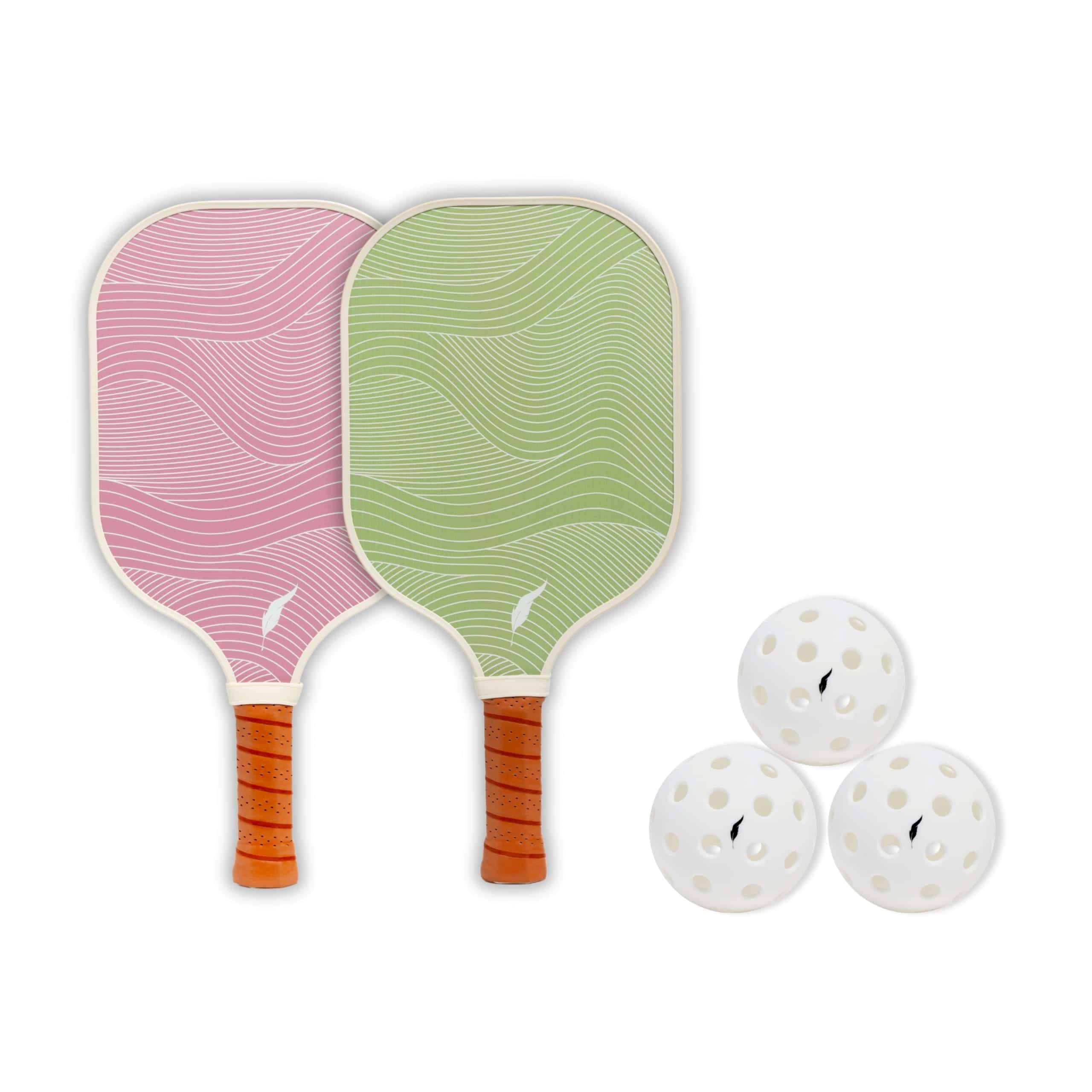 Set de Palas de Pickleball Inscribe (2 Palas & 3 Pelotas) �