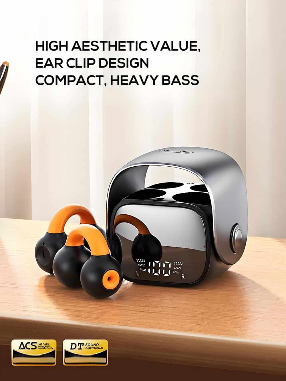 Audífonos inalámbricos de sujeción en la oreja BEVCEFCC - Imagen 3