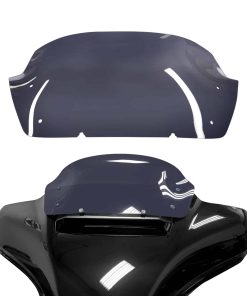Parabrisas de 10" Xitqiooo compatible con Harley Davidson
