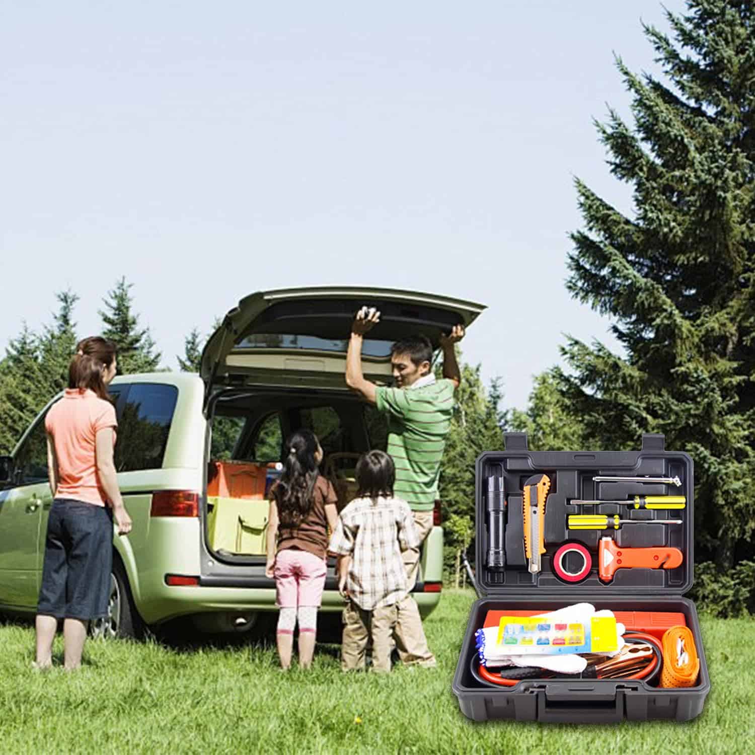 Kit de Emergencia para Carretera para Vehículos con Cables - Imagen 7