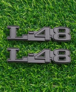 Emblemas 3D de placa de nombre del capó derecho e izquierdo