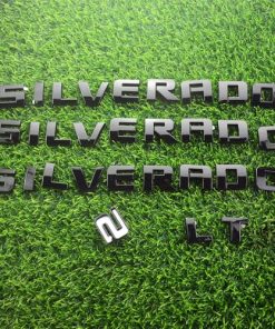 Emblema de Superposición 3D Letras Laterales Puerta Trasera