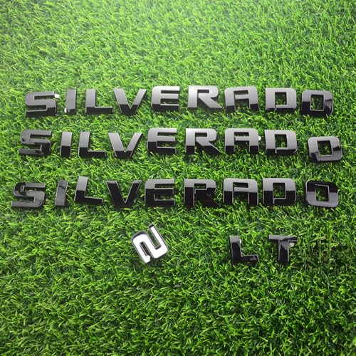 Emblema de Superposición 3D Letras Laterales Puerta Trasera