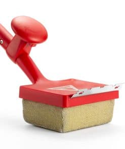 Cepillo de parrilla sin cerdas para parrilla exterior,