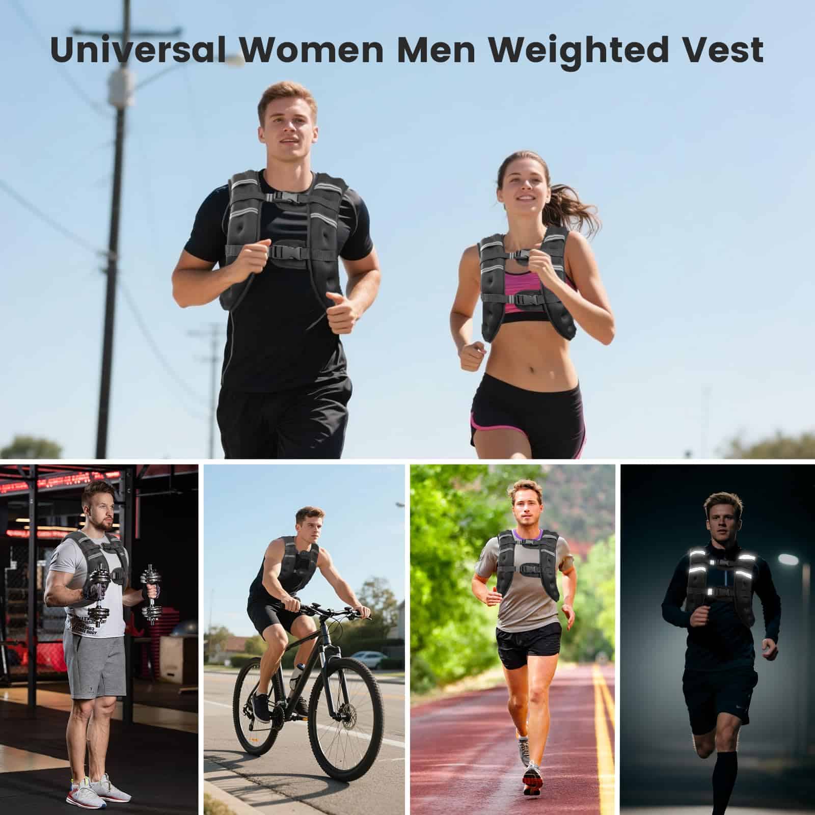 Chaleco con Peso para Mujeres y Hombres, Chaleco con Pesas - Imagen 7