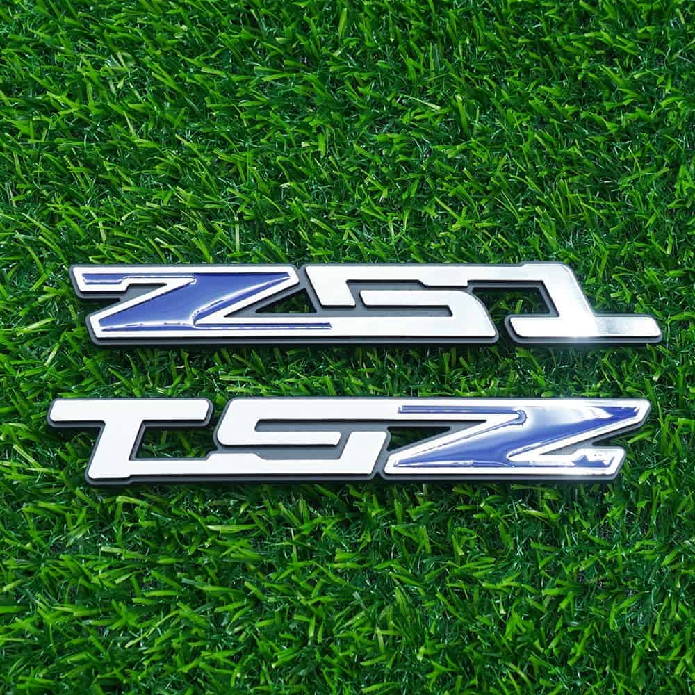 Emblema de puerta derecho e izquierdo 3D de reemplazo para