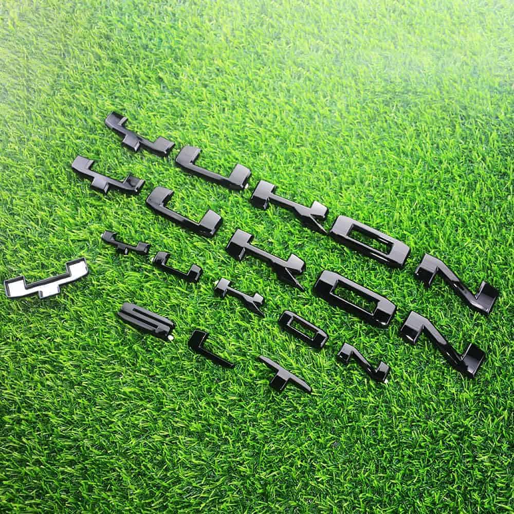 Emblema de Superposición 3D Letras Puerta Insignia Maletero - Imagen 6