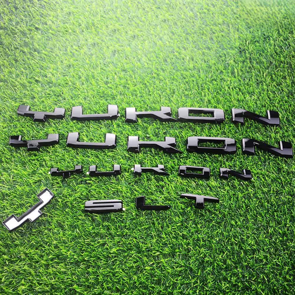 Emblema de Superposición 3D Letras Puerta Insignia Maletero - Imagen 3