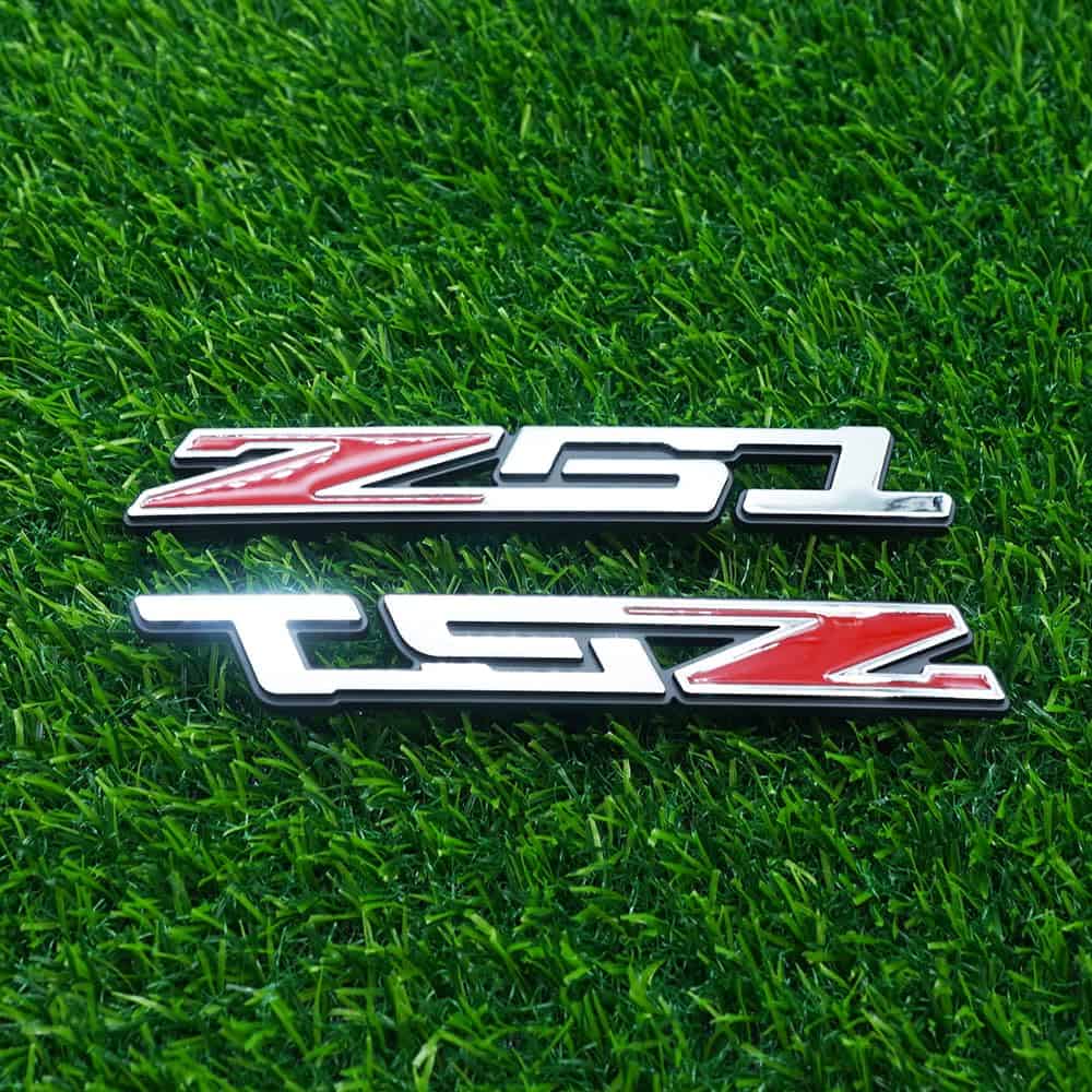 Emblema de Placa de Nombre 3D de Puerta Derecha -Cromo Rojo - Imagen 4